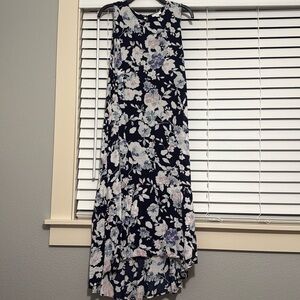 J Jill midi dress  - Size M preowned no stains blue floral